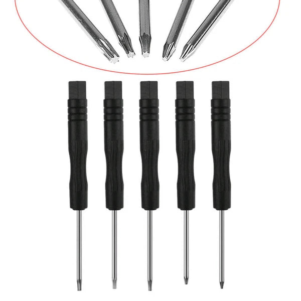 5pcs Precision Torx Screwdriver Set T2+T3+T4+T5+T6 Repair Tool For Mobile Phones