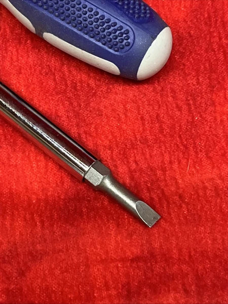 MULTI-BIT SCREWDRIVER (UNBRANDED) SLOTTED & PHILLIPS BITS CUSHIONED GRIP (tb3.1)