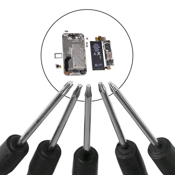 5pcs Precision Torx Screwdriver Set T2+T3+T4+T5+T6 Repair Tool For Mobile Phones