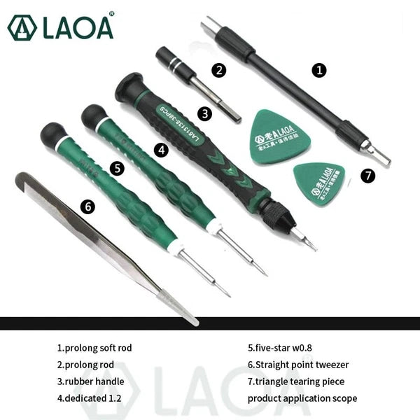 38 In 1 Screwdrivers Set Precision Screwdriver Bit Set Mobile Phone Repair Tools