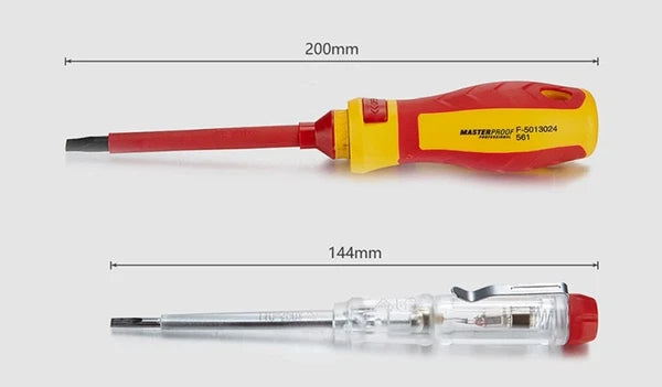 5PCS Insulated Screwdriver Set Multifunctional Electrician's Screwdriver Set