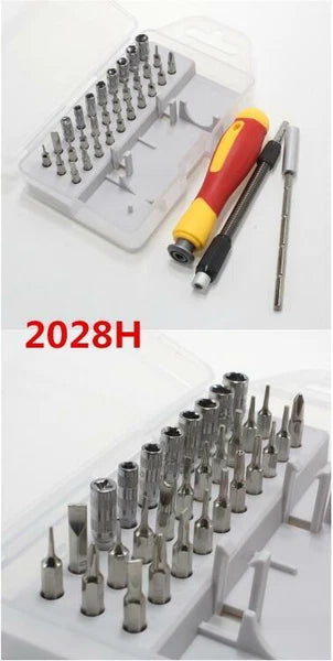 33pcs manual ratchet chrome vanadium steel screwdriver set Precision Precise
