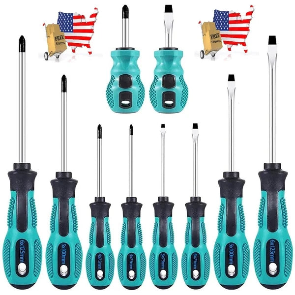 Precision Repair Tool Kit – Magnetic Phillips & Flathead Screwdrivers