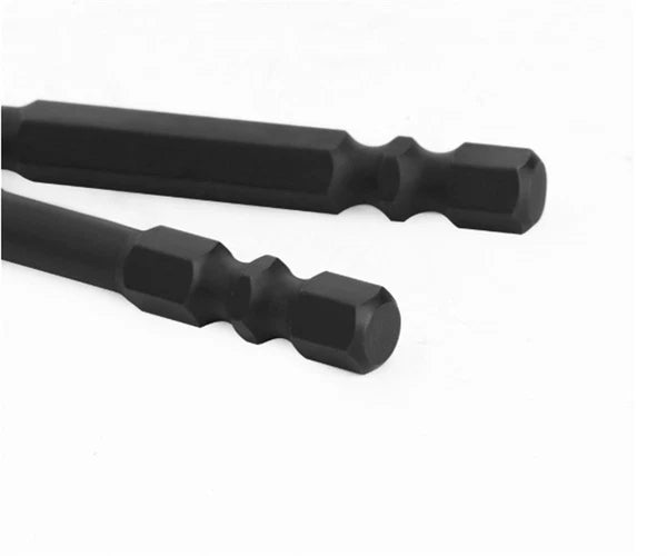 5PCS FPH2 Impact Screwdriver Bit Set-S2 Steel 65mm & 110mm Slotted Heads - 2025