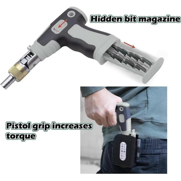 16-in-1 Multi Screwdriver Set 180 Degree Adjustable Angle Screwdriver Repair Kit