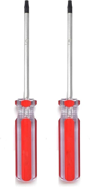 T25H Torx Screwdriver 2PCS Set, 2Pack T25 Torx Security Screwdrivers with Mag
