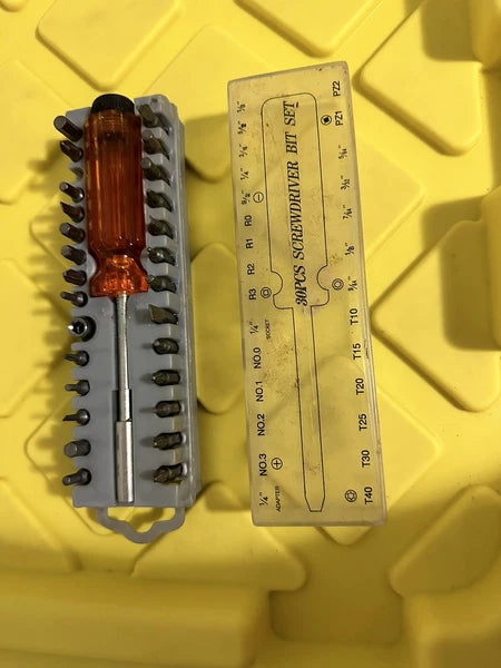 CIC 30 pc Screwdriver Bit Set NEW