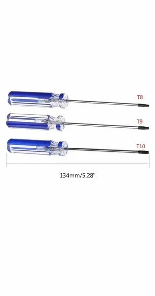T10 Tamper Proof Screwdriver Security Torx Driver Disassembly For XBOX PS3