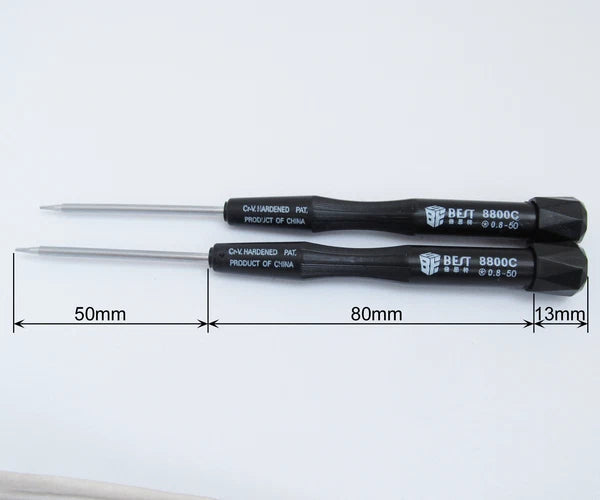 10pcs Best 8800C Screwdriver phone Laptop Repair Tool Torx Slotted Phillips Star