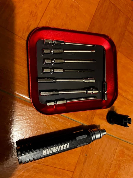 10 in 1 RC Model Repair Tools Kit with 1.5/2.0/2.5/3.0/4.0/5.5Mm Hex Screwdriver
