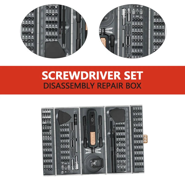 180 in 1 Multifunctional Precision Screwdriver Tool Set Mobile Phone Computercb