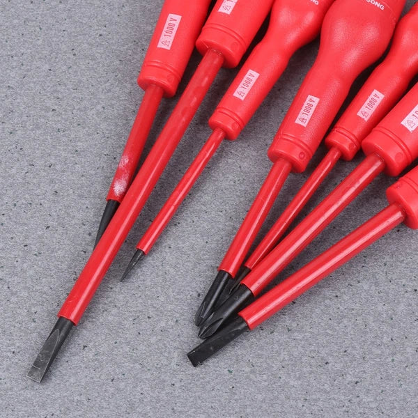 7 Pcs Insulated Screwdriver Set Mechanical Repair Tool Ratchet Spanner