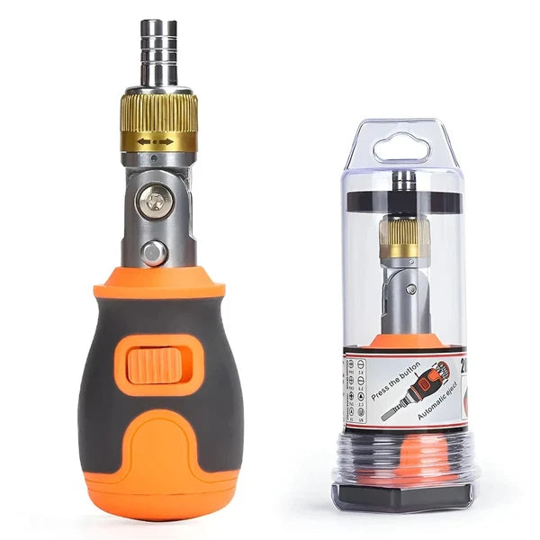 Mini Ratchet Screwdriver Precision Multi Magnetic S2 Bit Household Multi-purpose