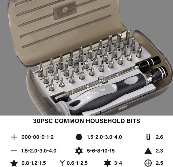 Small Precision Screwdriver Set, 32-in-1 Mini Household Repair Tool Kit