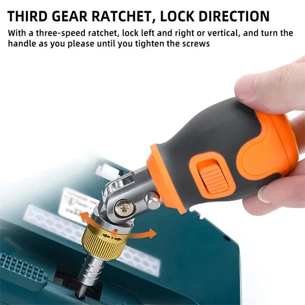 Mini Ratchet Screwdriver Precision Multi Magnetic S2 Bit Household Multi-purpose